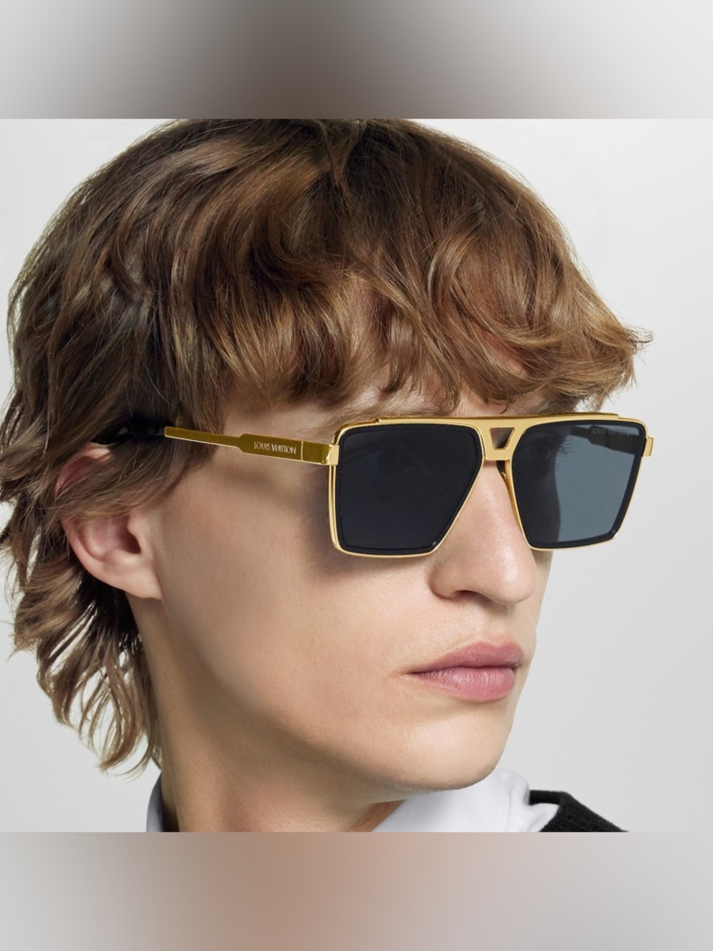 LOUIS VUITTON 1.1 Evidence Metal Square Sunglasses - Picture 4 of 17